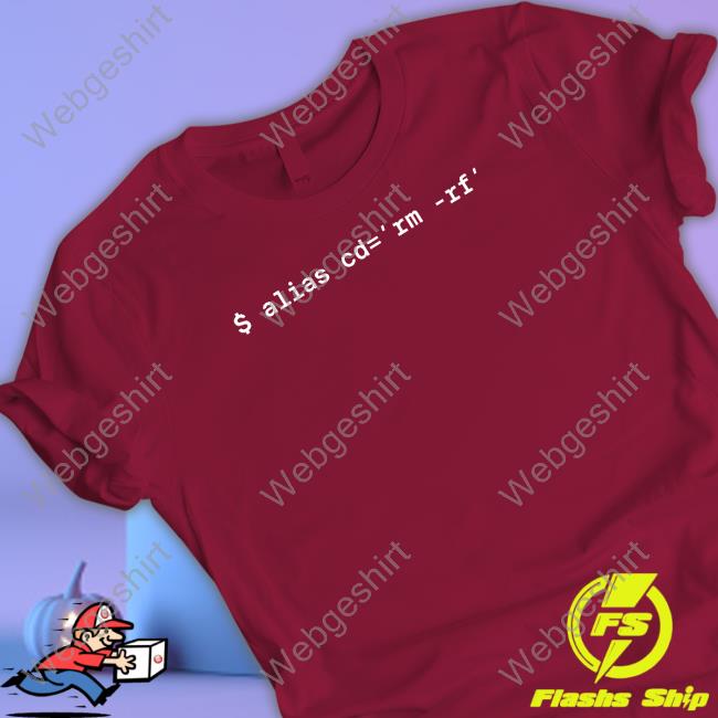 $ Alias Cd=Rm-Rf Long Sleeve T Shirt Jess Jessicasachs