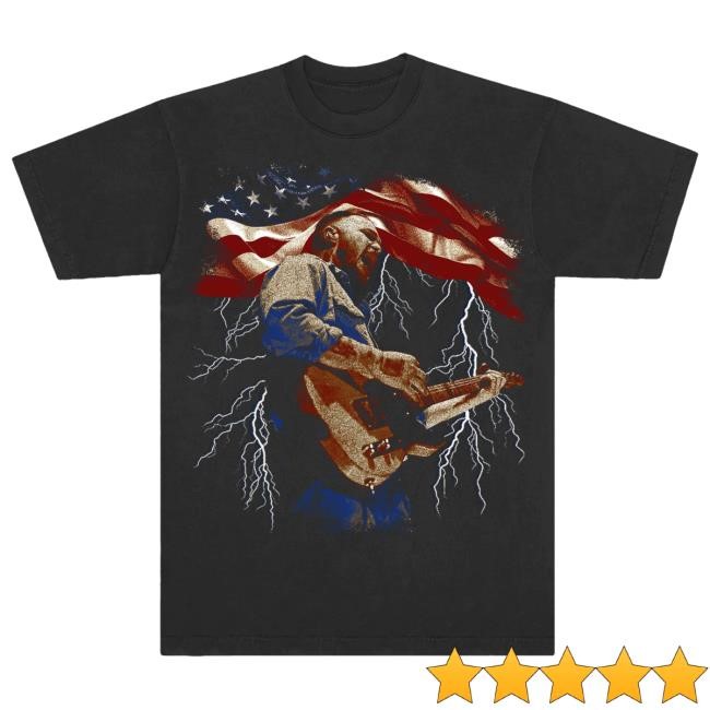 Zach Bryan American Tee Zach Bryan Shop