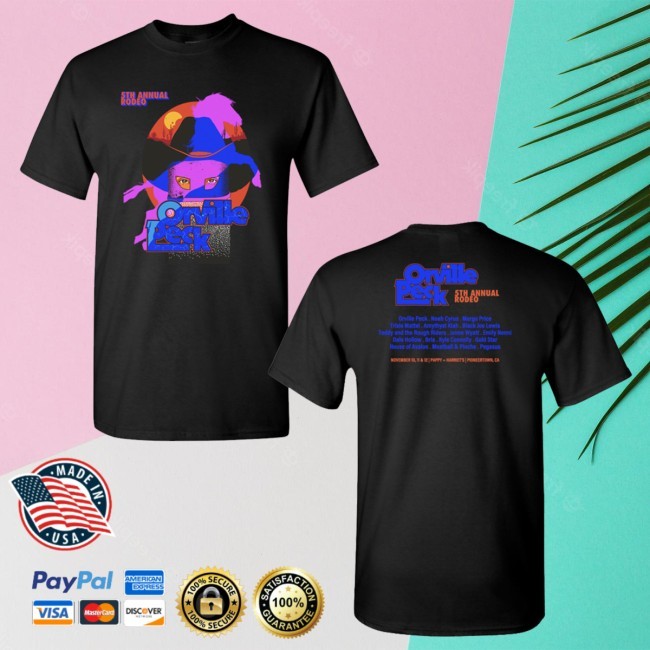 5th Annual Rodeo T Shirt Orville Peck Shop Apparel